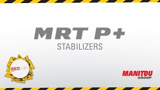 Manitou  Rotating telehandler  MRT PRIVILEGE  Stabilizers [upl. by Willi934]