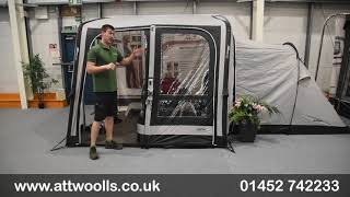 Vango Balletto 260 330 amp 390 Awning Review 2024 [upl. by Euqinoj]