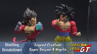 Bootleg Breakdown 35 Legend Creation Super Saiyan 4 Vegeta [upl. by Russi863]