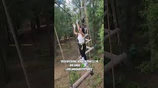 quotZip Lines and Treetop Challenges Tree Trek Adventure Park Experiencequot ziplinefun [upl. by Wye]