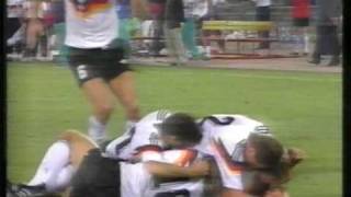 WM 1990 Alle Tore von Deutschland  Weltmeister 1990 [upl. by Negris]