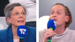 Sandrine Rousseau se fait remonter les bretelles en plein direct par un citoyen très en colère [upl. by Haig]