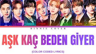 Stray Kids  Aşk Kaç Beden Giyer AI Cover [upl. by Cindee]