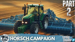 These fields are truly insane  FS22 Horsch Agrovation Playthrough Part 2 [upl. by Trescha]