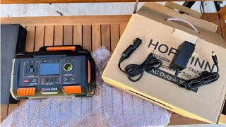 HOPWINN Portable Power Station Apollo P 300 Review Nice for power [upl. by Pegasus]