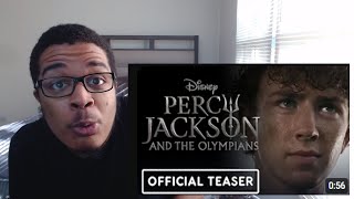 Percy Jackson and the Olympians Season 2  Official Teaser REACTION [upl. by Kyre]