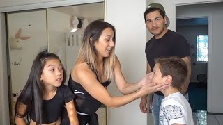 TXUNAMY GETS HER BELLY PIERCED PRANK ON DAD  Familia Diamond [upl. by Airad963]