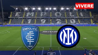 🔴LIVE Empoli vs Inter Milan  Serie A 3024  Match Live Today [upl. by Maiah]