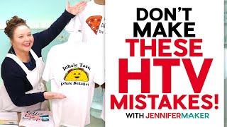 Dont Make These Heat Transfer Vinyl Mistakes [upl. by Darcey]