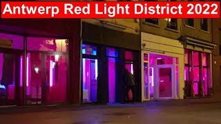 Antwerp Red Light District Belgium Antwerpen Rosse Buurt België Anvers Quartier Rouge Belgique [upl. by Leahcimnaj]