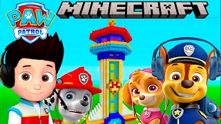 PAW Patrol Play Minecraft [upl. by Karb11]