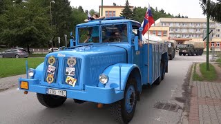 TATRA 111 C TATRA KOLOSPRAGA RNRNDVETERÁN TOUR MANÍN XVII [upl. by Lyckman]