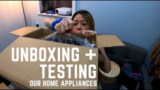 Unboxing and Testing Home Appliances  Val Cucine Air Fryer Toaster Oven  Cuckoo Rice Cooker [upl. by Raval]