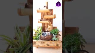 Handcrafted Bamboo Fountain [upl. by Aryek196]