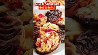 Easy Chocolate Florentines  How To Make FLORENTINE COOKIES 😋😋😋😋😋 [upl. by Ammon531]