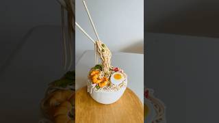 Ramen Bowl Cake cake ramenbowl cakechannel cakedecorating cakeart [upl. by Neeven730]