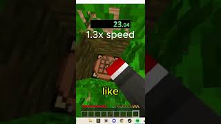 Speedrunning every block in Minecraft Polished Diorite minecraft speedruning shorts [upl. by Eniortna]