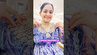 Latest daimond necklace collection✨daimondjewellery trendingshorts shortvideo ytshorts [upl. by Omland]