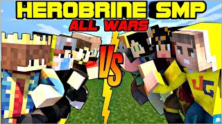 quotTop 10 herobrine smp all wars in one vedioquot herobrinesmp [upl. by Narik]