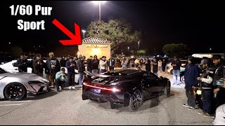 5 Million Bugatti Chiron SHUTS DOWN Cars amp Coffee [upl. by Robbin]