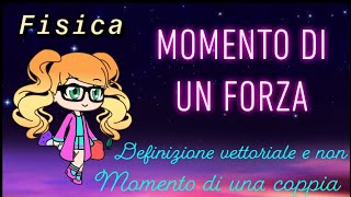 MOMENTO di una FORZA [upl. by Offen]