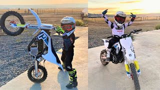 NextGen Motocross Star Gavin Sayers at Age 9 [upl. by Ferriter926]