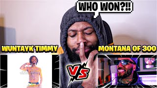 GLITCH BATTLE WunTayk Timmy  Track Star Remix amp Montana Of 300  Track Star Remix REACTION [upl. by Aylmer634]