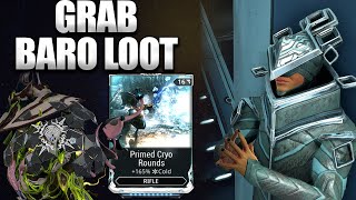 Grab These Primed Mods Now Warframe Baro KiTeer September 6  8 [upl. by Jerrome681]