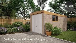 Birstall Sectional Concrete Garages [upl. by Esereht]