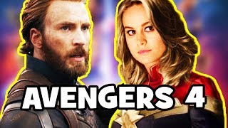 Avengers Infinity War POSTCREDITS SCENE  Captain Marvel  AVENGERS 4 Theory [upl. by Ettenahs549]