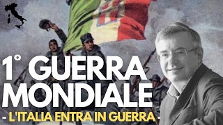 Alessandro Barbero  La Prima Guerra Mondiale LItalia entra in guerra [upl. by Purdum859]