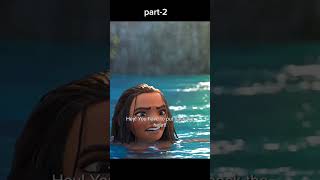 Moana cartoon part 2 cartoon moana movieclips shorts clips trend foryou [upl. by Ardnuyek]