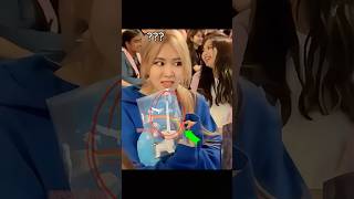 Rosés Funny Reaction To Fans Gift 😱😂 kpop blackpink rose blink shortvideo gift [upl. by Kato126]