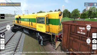 Goods Train Accident in RG Train Tech Demo Android Gameplay  Best Indian Train Simulator Game 2024 [upl. by Ardnajela129]