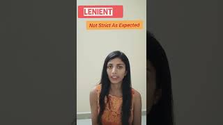 lenient word meaning English Learning Free Video  englishlearningeveryday englishspeakingcourse [upl. by Gustavo357]