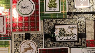 Christmas cards with wrapping paper [upl. by Walke]