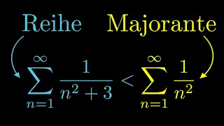 Majorantenkriterium und Minorantenkriterium Konvergenz von Reihen [upl. by Kreegar]