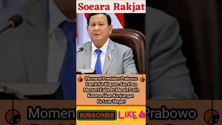 Presiden Prabowo Pamit ke Wapres dan Para Menteri saat Hendak Kunjungan Ke Luar Negeri shorts [upl. by Sarchet950]