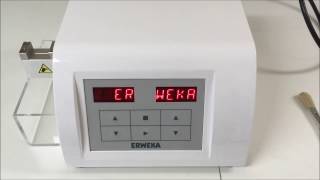 ERWEKA TBH 125 Tablet Hardness Tester [upl. by Yelra584]