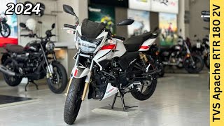 New TVS Apache RTR 180 2V Full Detailed Review ❤️ Price amp Features Best In Segment [upl. by Mccandless]