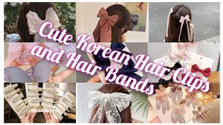 Cute Korean Hair Clips and Hair Bands  Beautiful Hair clips  Cute Korean Hair Accessories [upl. by Schonfeld777]