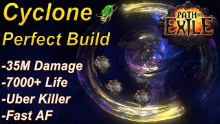 323 Best Impale Cyclone Build Returns Mirror Tier  Path of Exile best builds [upl. by Picker915]