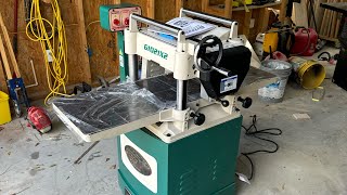 My NEW Grizzly G1021X2 planer vs my OLD Dewalt bench top planer HUGE UPGRADE [upl. by Sitsuj]