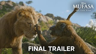 Mufasa The Lion King  Final Trailer [upl. by Ainar]