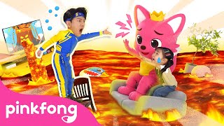 🆘 The Floor Is Lava with Sammy  Super Solver Sammy  Pinkfong Baby Shark Kids Song [upl. by Tips487]