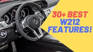 MERCEDES W212 BEST FEATURES  OPTIONS 30 TIPS [upl. by Gautious]