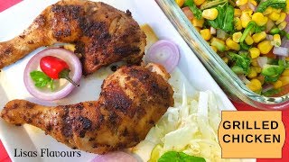 Pan Grilled Chicken Recipes IndianChicken Grilled Recipe at HomeHow to Make Grilled Chicken Legs [upl. by Anidene594]