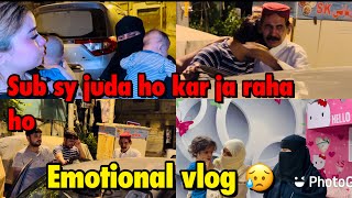 Sub sy juda ho kar ja raha ho  emotional vlog  babar akbar vlog [upl. by Curhan406]