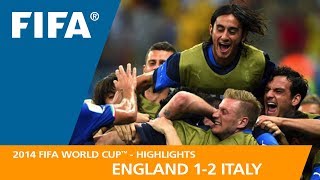 England v Italy  2014 FIFA World Cup  Match Highlights [upl. by Sirtimid453]