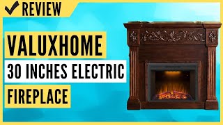 Valuxhome Electric Fireplace 30 Inches Electric Fireplace Insert Review [upl. by Alidis451]